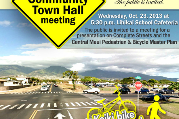 Central Maui pedestrian and bike plan