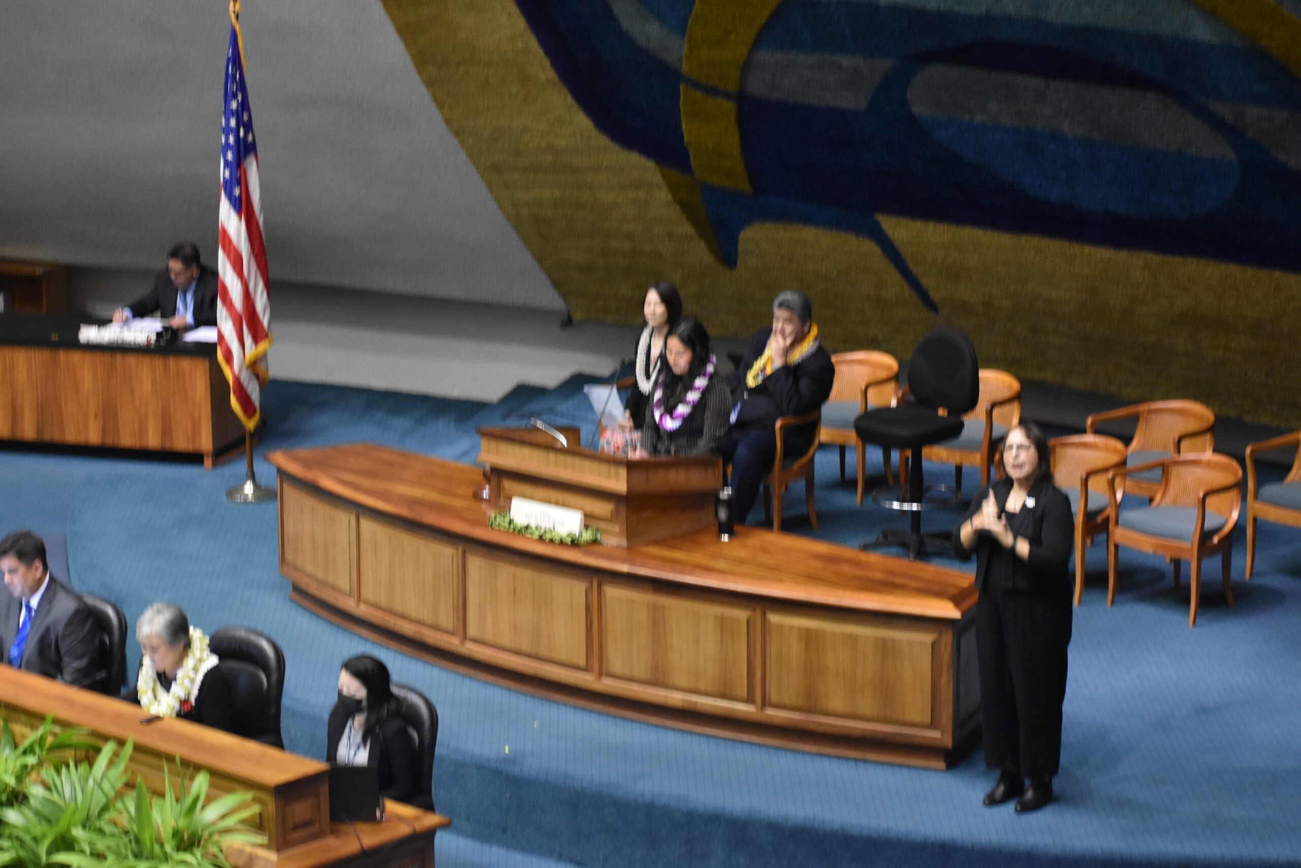 Opening day ceremonies for the 2026 Hawaiʻi State Legislature.